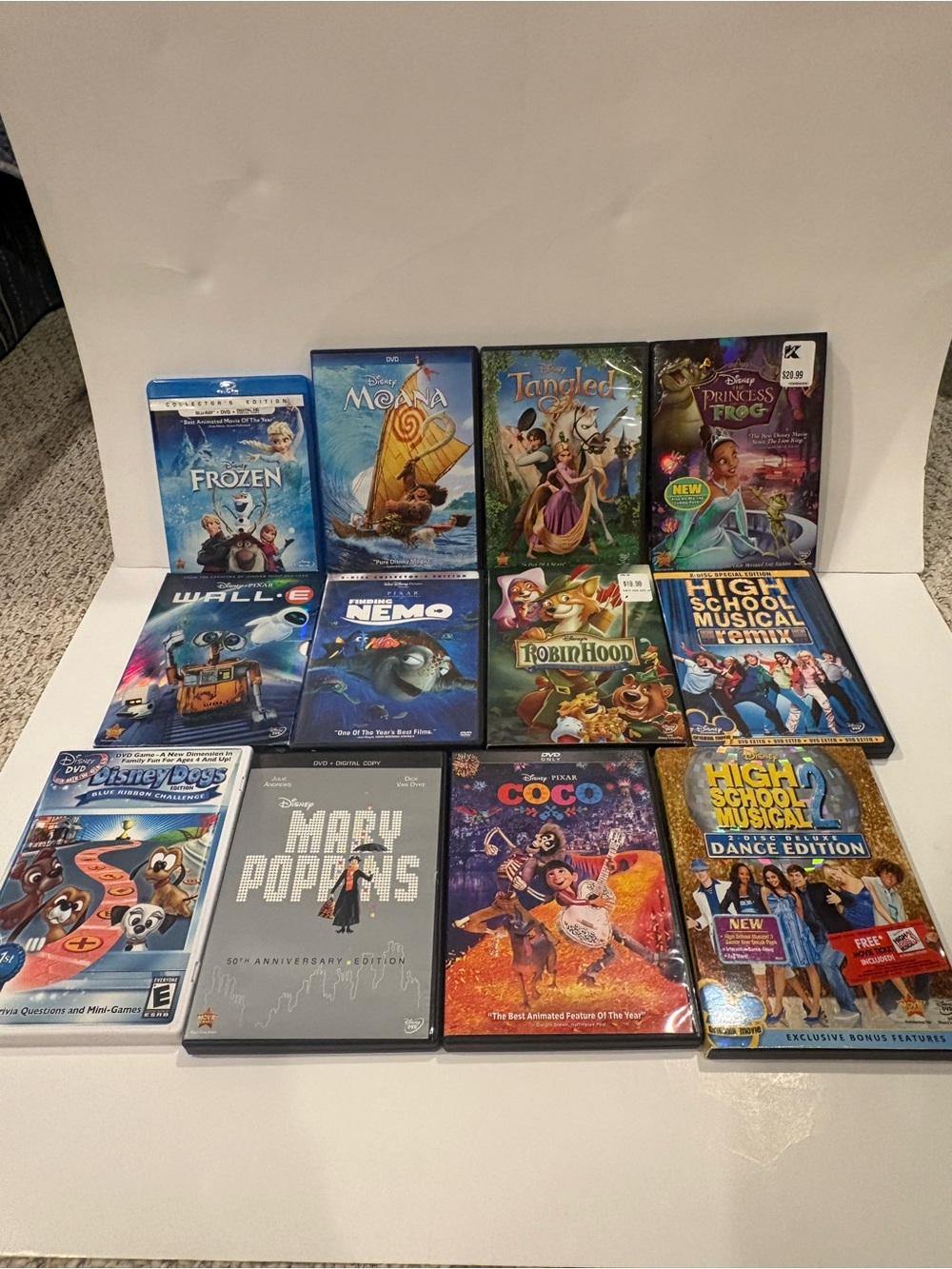 Disney DVD Lot of 12